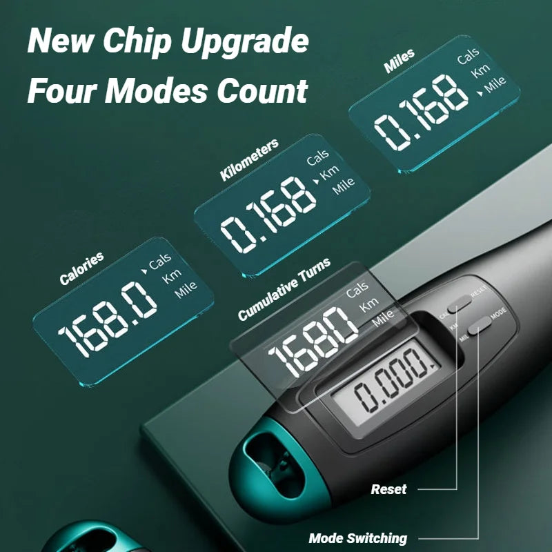 Counting Jump Rope Steel Home Equipment