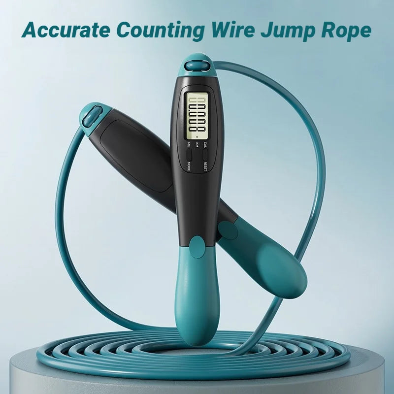 Counting Jump Rope Steel Home Equipment