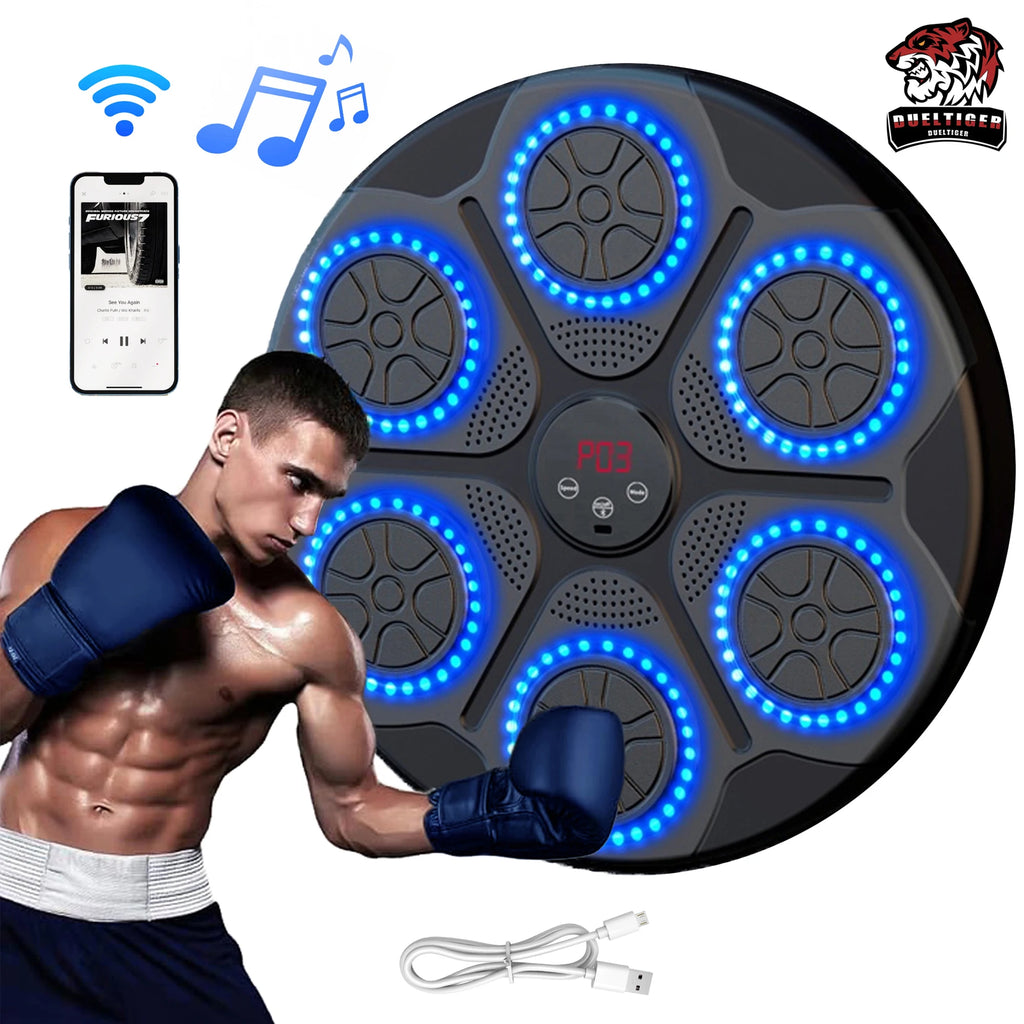 Ai Music Boxing Machine Bluetooth Wall Mounted Punching Equipment