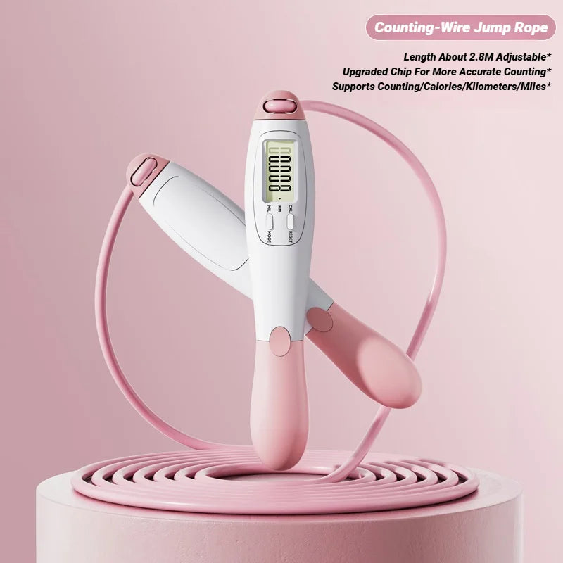 Counting Jump Rope Steel Home Equipment